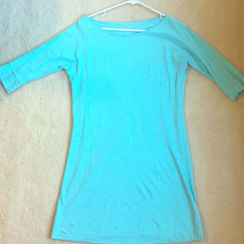Lily Pulitzer baby blue t shirt dress